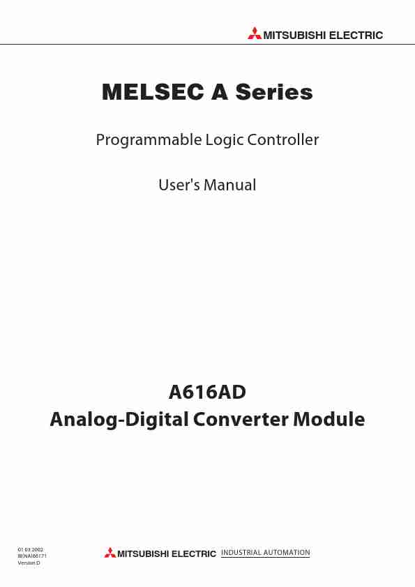 MITSUBISHI ELECTRIC MELSEX A616AD-page_pdf